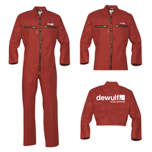 Load image into Gallery viewer, Overall red adults Dewulf
